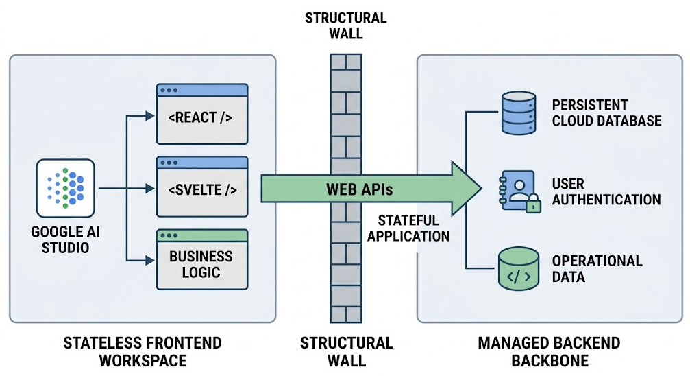 Building Scalable Apps with Google AI Studio: The Missing Backend Piece