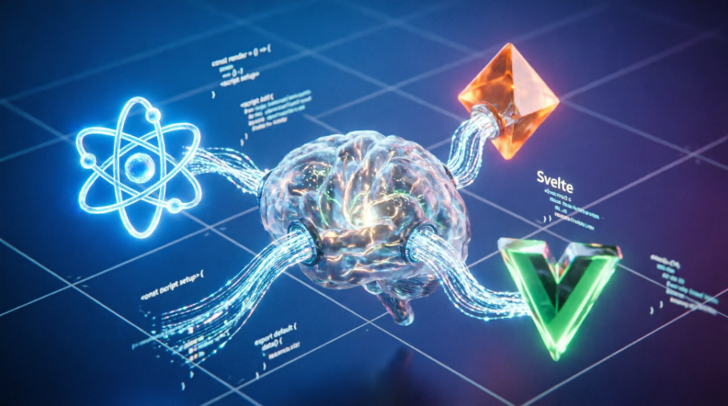 React vs. Svelte vs. Vue: Choosing the Right Frontend for Your AI-Generated App